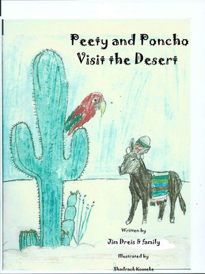 cover image of Peety and Poncho Visit the Desert